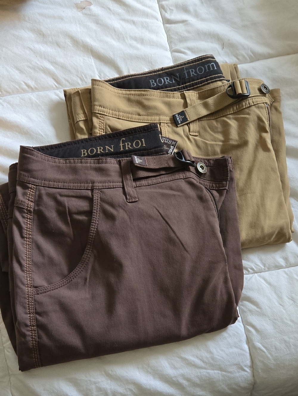 2 pair of Prana Men's pants (34" x 32")